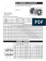 Acoplamientos Spidex CJ PDF