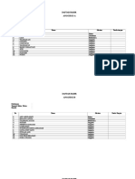 Daftar Hadir PKK