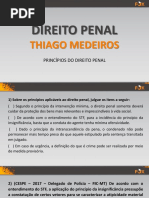 Direito Penal - Fox -Princípios - Questões