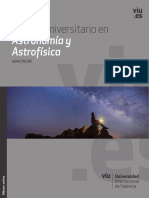 Máster Universitario en Astronomía y Astrofísica PDF