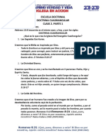 Clase 2. Qué Es Lo Que Cree La Iglesia Del Evangelio Cuadrangular Parte 1