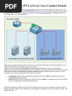 Private VLAN (PVLAN) On Cisco Catalyst Switch: Protected Port Previous Tutorial