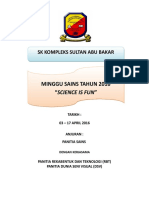 Contoh Kertas Kerja Panitia Sains