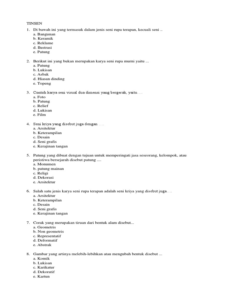 Pernyataan Pesan Soal Uas 2018-2019smk Muh Adw Pdf