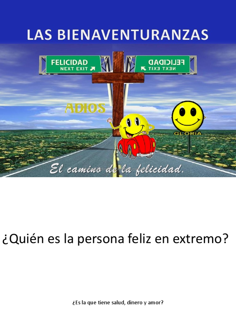 Bienaventuranzas: Camino a la Felicidad | PDF | Bienaventuranzas ...