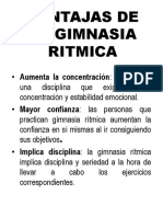 Ventajas y Desventajas de La Gimnasia Ritmica