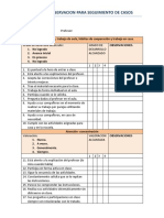 Ficha de Observacion de Seguimiento de Casos Psicologia