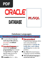 pl sql tutorial advance