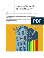 La Eficiencia Energética en La Vivienda