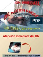 ATENCION INMEDIATA DEL RN (MINSA 2015)