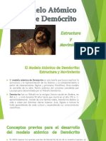 El Modelo Atómico Democrito