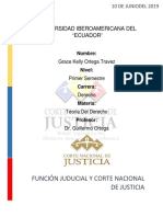 Ensayo de La Corte Nacional de Justicia Del Ecuador