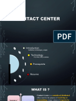 Contact Center Using Dialogic
