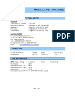 Msds One Swab