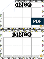 Plantilla bingo