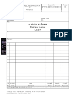 Electric arc furnace operator manual