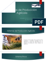 Sistemas de Producción Agrícola