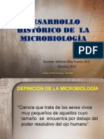 Desarrollo Histórico de La Microbiología