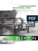 Elekton: Oil Production Equipment Monitoring and Control Systems