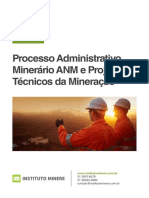 Prospecto - Curso de Processo Administrativo Minerário ANM e Projetos Técnicos Da Mineração - SSA