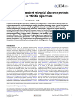 C3-And CR3-dependent Microglial Clearance Protects Photoreceptors in Retinitis Pigmentosa