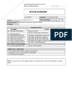 Acta Aprobación Programa Anual de Auditorías Vigencia 2016