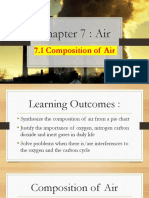 7.1 Composition of Air