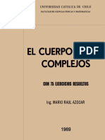 El Cuerpo de Los Complejos - Con 75 Ejercicios Resueltos, 1969 - Ing. Mario Raúl Azocar PDF
