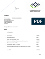 Budget - Peter - Español PDF