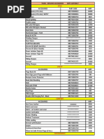 Updated Tiago Accessories Price List 09 September 2017 PDF