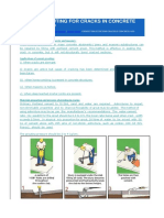 Cement Grouting For Cracks in Concrete and Masonry
