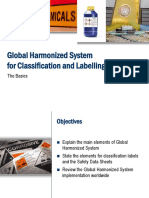 Global Harmonized System For Classifying Chemicals