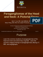 Paragangliomas of The Head and Neck: A Pictorial Essay