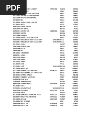 Price List Bearing Mechanical Valve