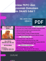Overview PKPO Dan Penyusunan Dokumen DLM SNARS Ed 1