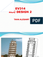 EV314 RCC Design 2: Taha Alesawy