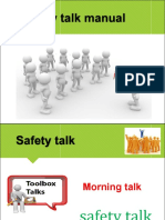 การทำ Safety Talk