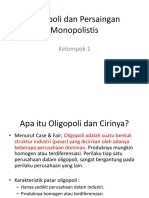 EKO 3046 Oligopoli Dan Pasar Monopolist PDF