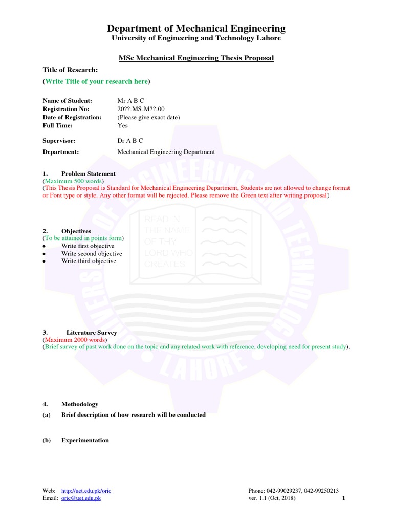 msc engineering management dissertation topics