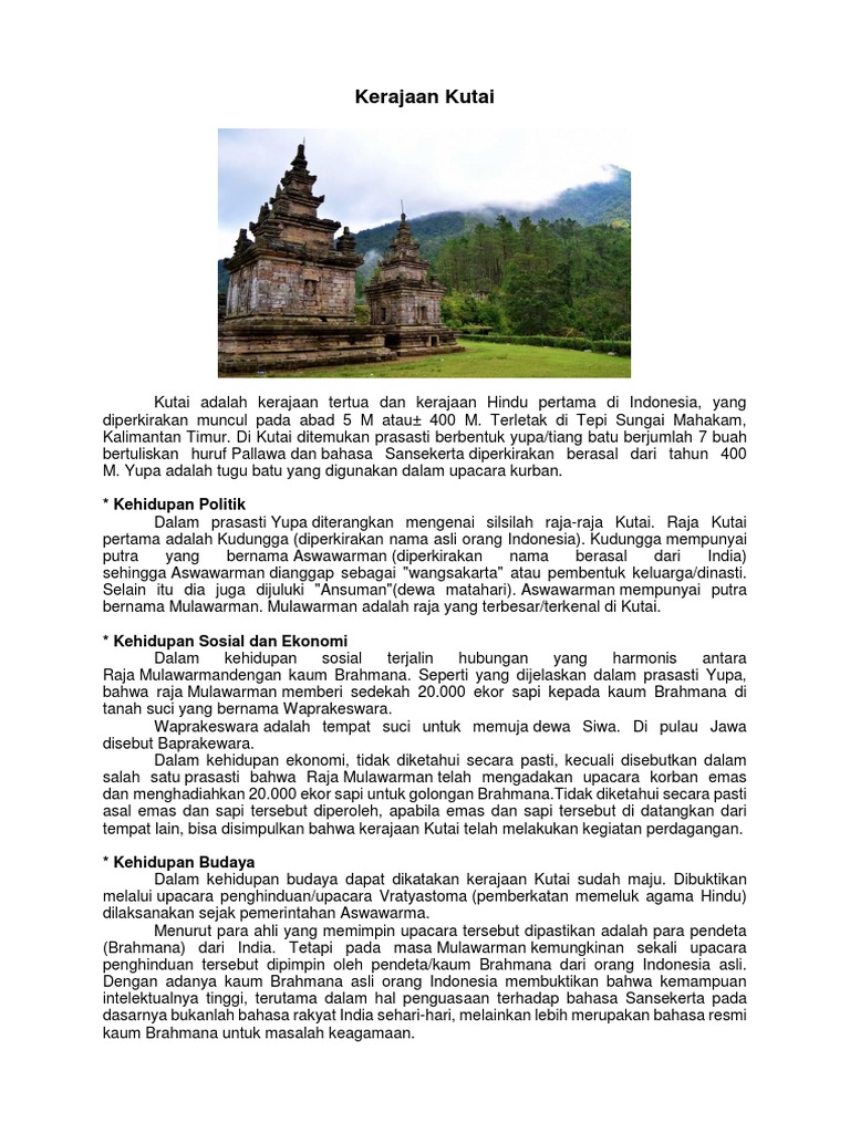 Aswawarman Disebut Sebagai Wangsakarta Dari Kerajaan Kutai Karena Cara Golden