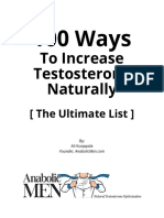 100 Ways To Increase Testosterone PDF