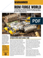 Latest From Forge World: Astraeus Super-Heavy Assault Tank