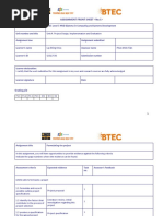 Assignment Frontsheet 1