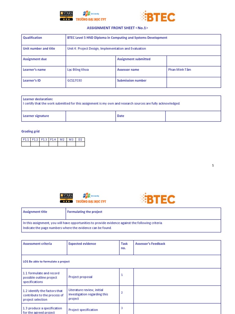 Assignment Frontsheet 1 | PDF | Model–View–Controller | Websites
