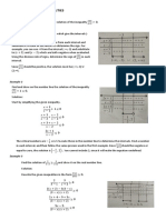 Solving Rational Inequalities