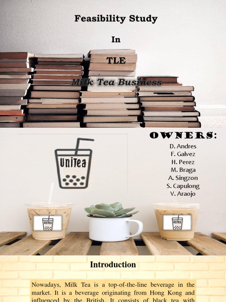 Feasibility Study POWERPOINT | PDF | Tea | Drink