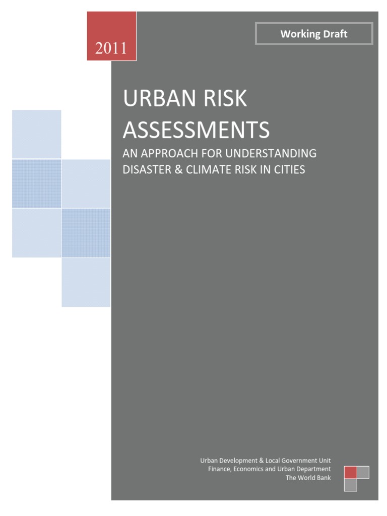 Urban Risk Assessment for Cities | PDF | Risk Assessment | Risk