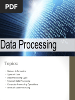 LECTURE 3-Data Processing