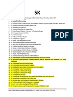 Daftar SK Dan SOP Instrumen Akreditasi Klinik