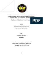 Pelaksanaan Pengembalian Barang Bukti Oleh Jaksa Dalam Perkara Pidana (Studi Kasus Di Kejaksaan Negeri Semarang)